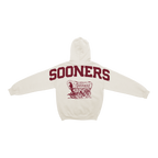 Oklahoma Sooners Bone Chenille Pullover Hoodie