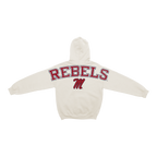 Ole Miss Rebels Bone Chenille Pullover Hoodie