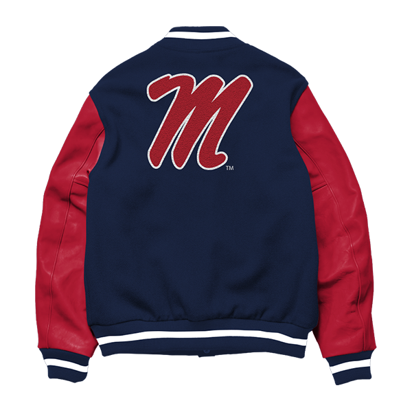 Chaqueta universitaria de los Ole Miss Rebels