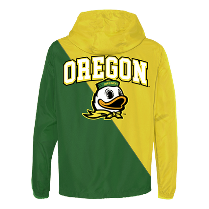Oregon Ducks Two Tone Windbreaker
