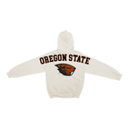 Oregon State Beavers Bone Chenille Pullover Hoodie
