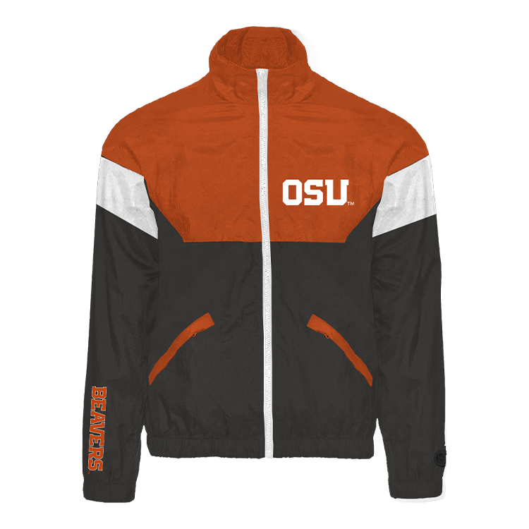 Orange Oregon State Beavers Track Jacket - Official NCAA Licensed Collegiate Apparel