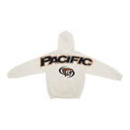 Pacific Tigers Bone Chenille Pullover Hoodie