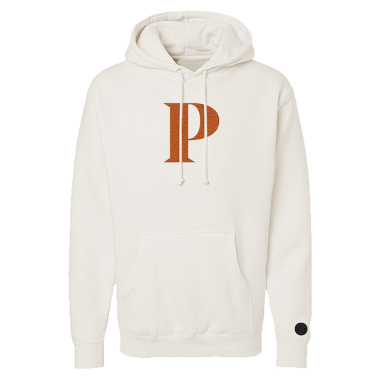 Pacific Tigers Bone Chenille Pullover Hoodie