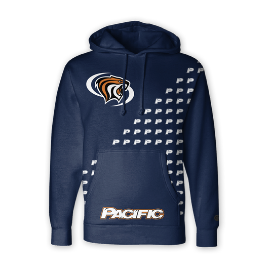 Pacific Tigers Fade Hoodie