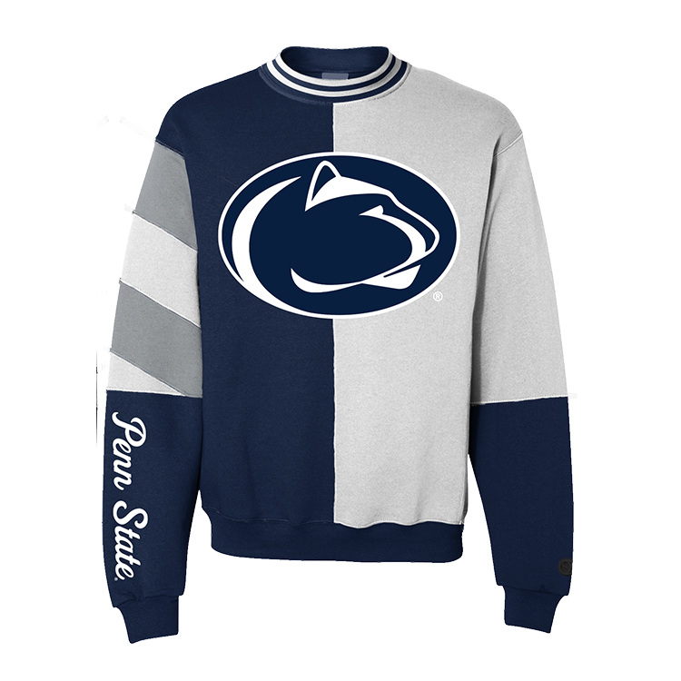 Sudadera con cuello redondo dividido de los Penn State Nittany Lions
