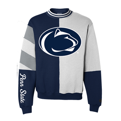 Sudadera con cuello redondo dividido de los Penn State Nittany Lions
