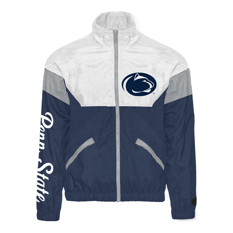 Navy Penn State Nittany Lions Track Jacket - Official NCAA Licensed Collegiate Apparel