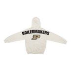 Purdue Boilermakers Bone Chenille Pullover Hoodie