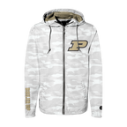 Camouflage; white Purdue Boilermakers Hooded Jacket - Official NCAA Licensed Collegiate Apparel