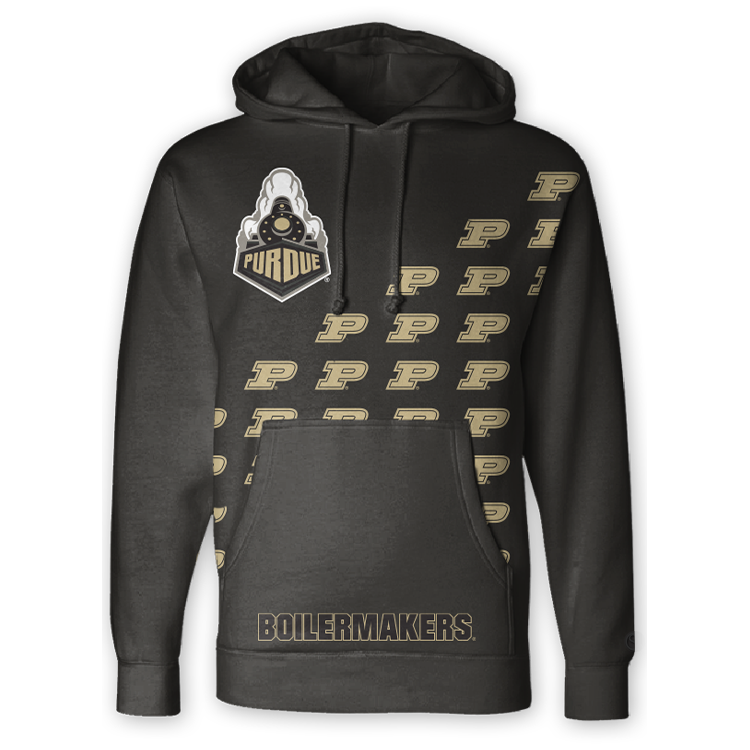 Purdue Boilermakers Fade Hoodie