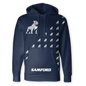 Samford Bulldogs Fade Hoodie