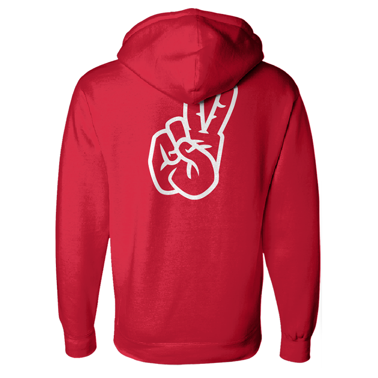 SMU Mustangs Fade Hoodie