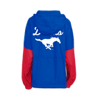 SMU Mustangs Retro Pullover Windbreaker
