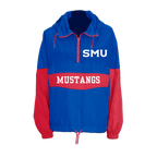 SMU Mustangs Retro Pullover Windbreaker