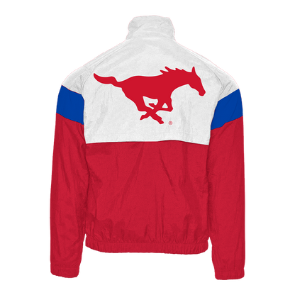 SMU Mustangs Retro Track Jacket