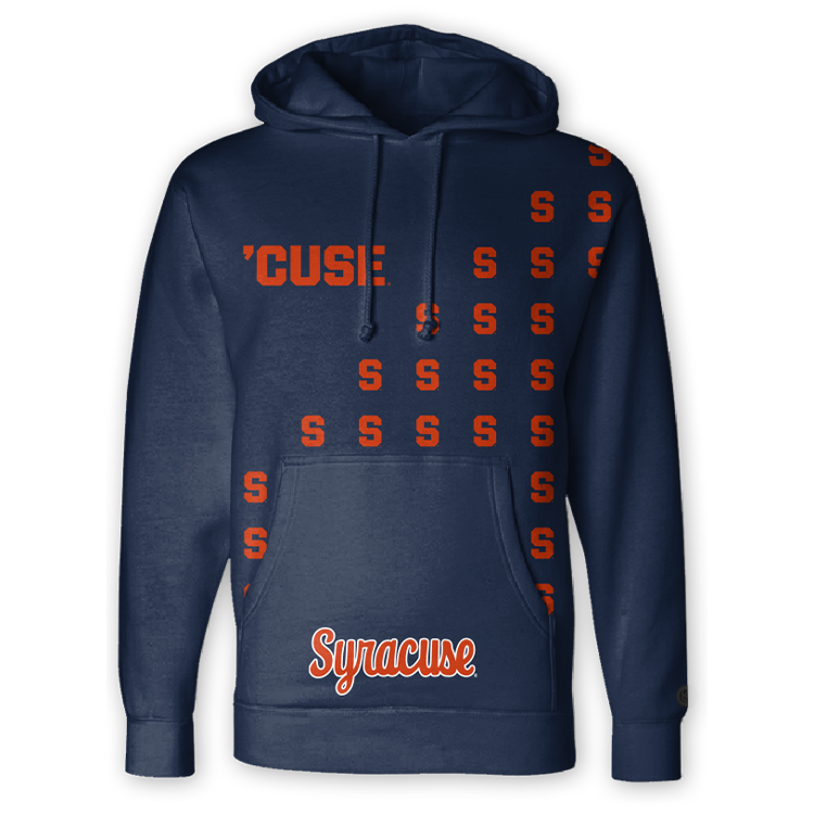 Sudadera con capucha Syracuse Orange Fade
