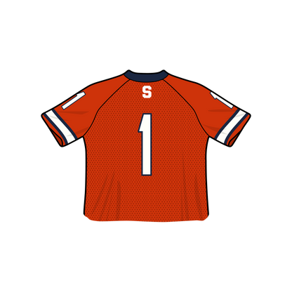 Camiseta de fútbol corta de moda Syracuse Orange