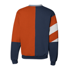 Sudadera con cuello redondo dividido en naranja Syracuse