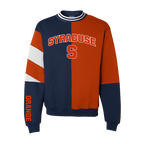 Sudadera con cuello redondo dividido en naranja Syracuse