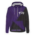 Multicolor; purple TCU Horned Frogs Windbreaker - Official NCAA Licensed Collegiate Apparel