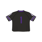 TCU Horned Frogs Fashion Cropped Football Jersey