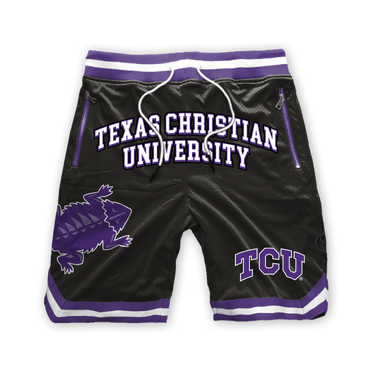 TCU Horned Frogs Poly Mesh Shorts