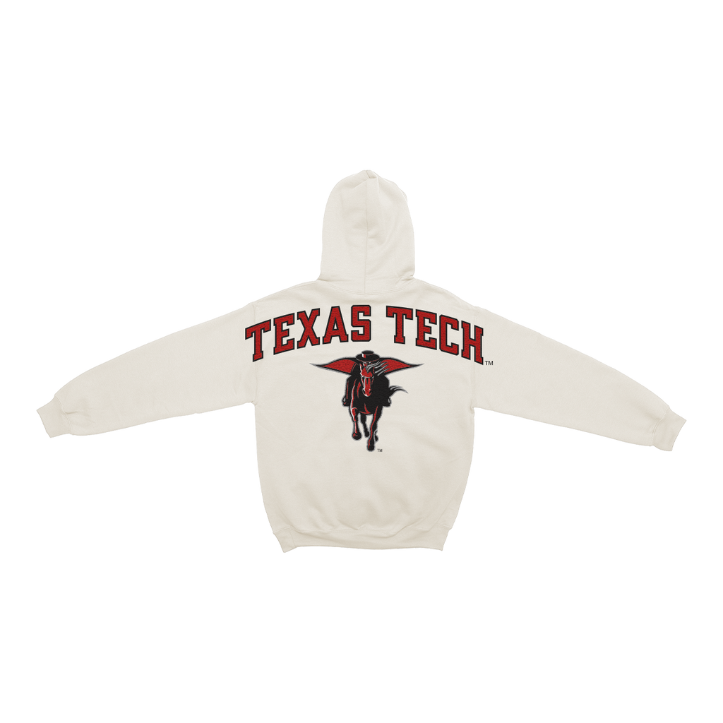 Sudadera con capucha de chenilla de los Texas Tech Red Raiders