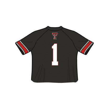 Texas Tech Red Raiders Fashion Cropped Football Jersey