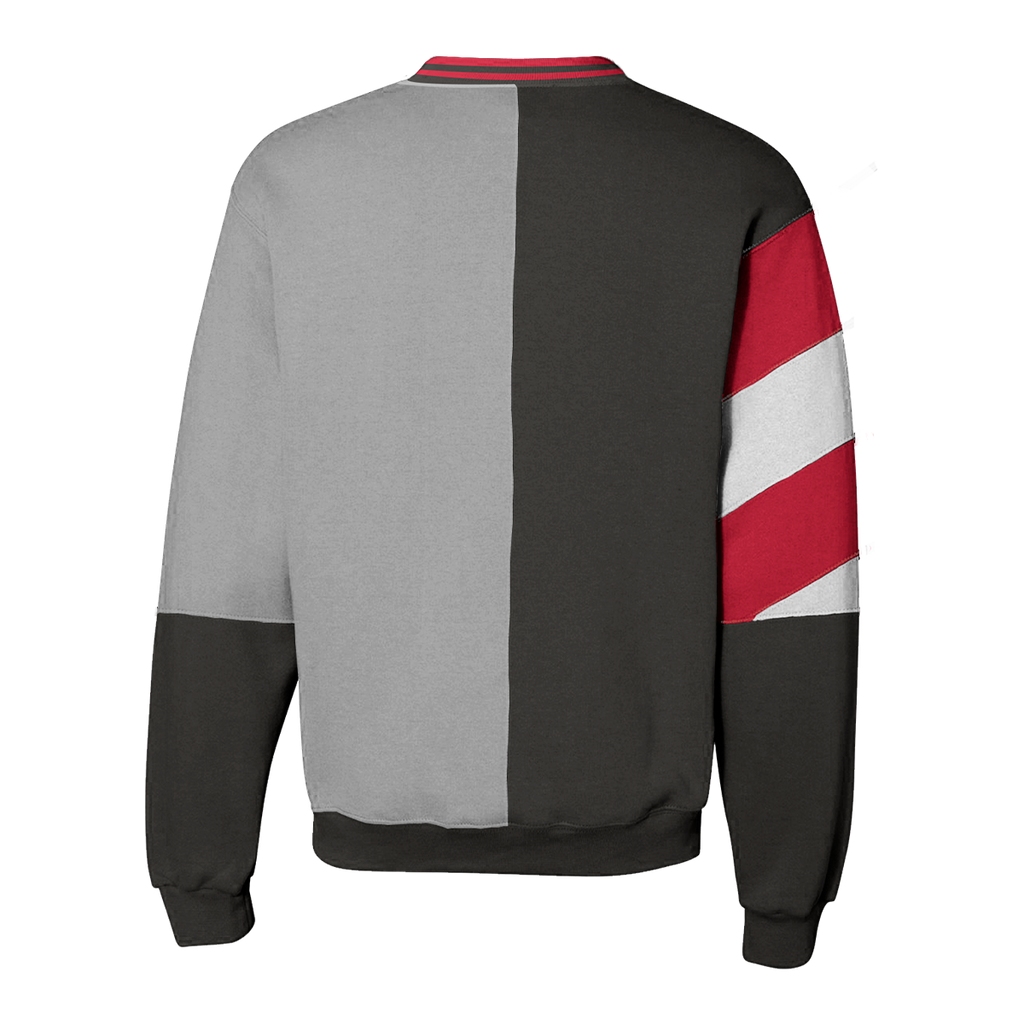 Texas Tech Red Raiders Logo Split Crewneck
