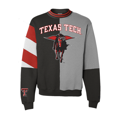 Texas Tech Red Raiders Split Crewneck