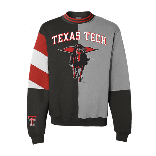 Texas Tech Red Raiders Split Crewneck