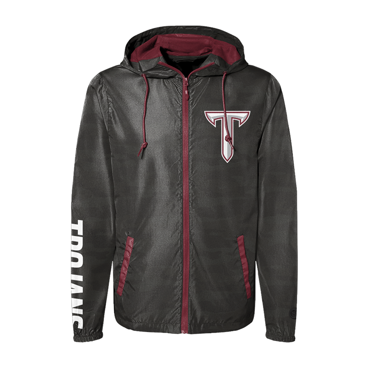 Chaqueta de camuflaje de los Troy Trojans