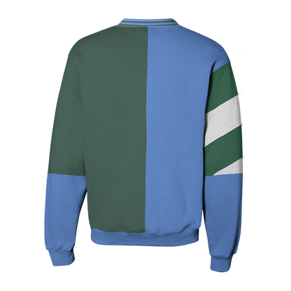 Tulane Green Wave Split Crewneck