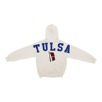 Tulsa Golden Hurricane Bone Chenille Pullover Hoodie