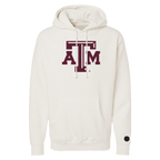 Texas A&M Aggies Bone Chenille Pullover Hoodie