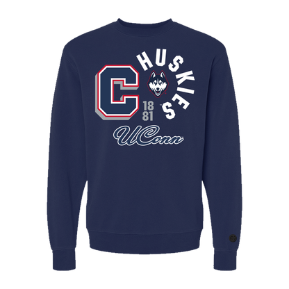 UConn Huskies Retro Blink Sweatshirt