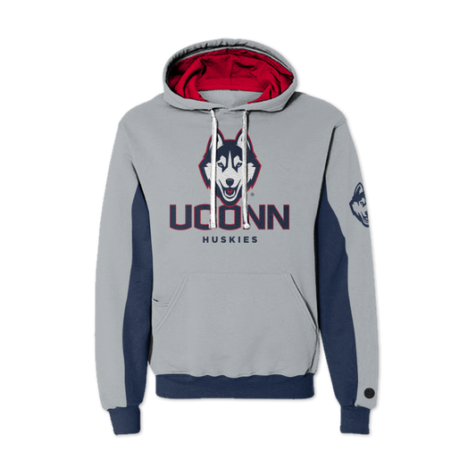 UConn Huskies AOP Chenille Pullover Hoodie