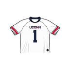 Camiseta de fútbol recortada de los UConn Huskies