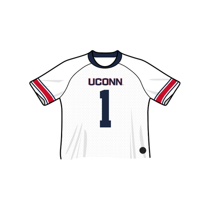 UConn Huskies Fashion Cropped Football Jersey