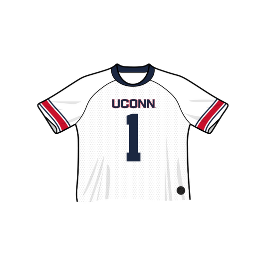 UConn Huskies Fashion Cropped Football Jersey