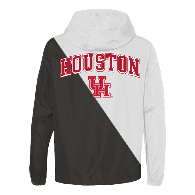Chaqueta cortavientos bicolor de los Houston Cougars