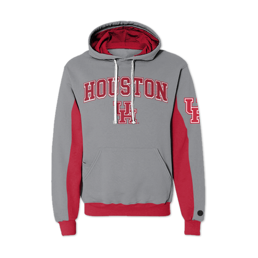 Sudadera con capucha de chenilla AOP de los Houston Cougars