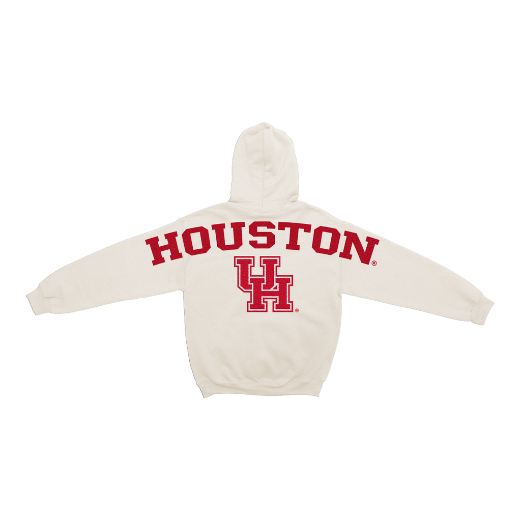 Sudadera con capucha de chenilla de los Houston Cougars
