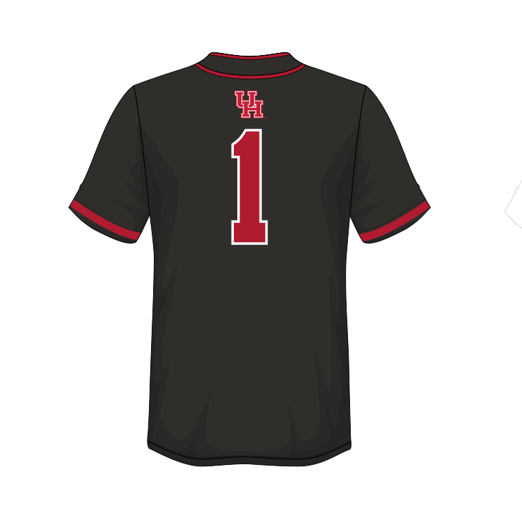 Houston Cougars Fashion Baseball Jersey