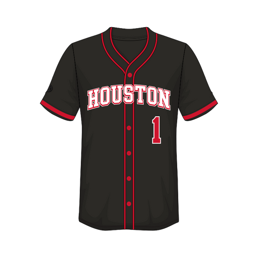 Camiseta de béisbol de moda de los Houston Cougars