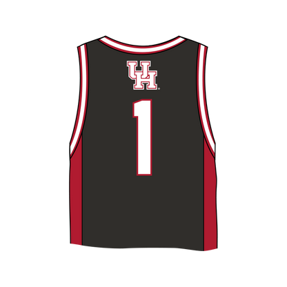 Houston Cougars Fashion Cropped Basketball Jersey