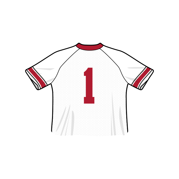 Camiseta de fútbol recortada de los Houston Cougars