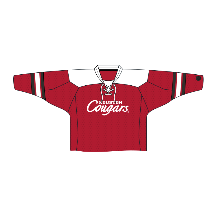 Camiseta de hockey corta de moda de los Houston Cougars