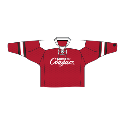 Camiseta de hockey corta de moda de los Houston Cougars